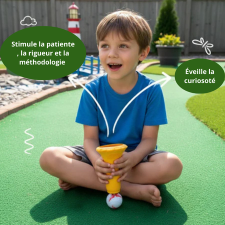 Mivaly-microscope portable 1000× avec LED pour enfants